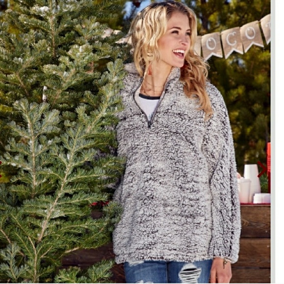 Altar'd State Sweaters - Altar'd State sherpa wubby pullover 1/4 zip large